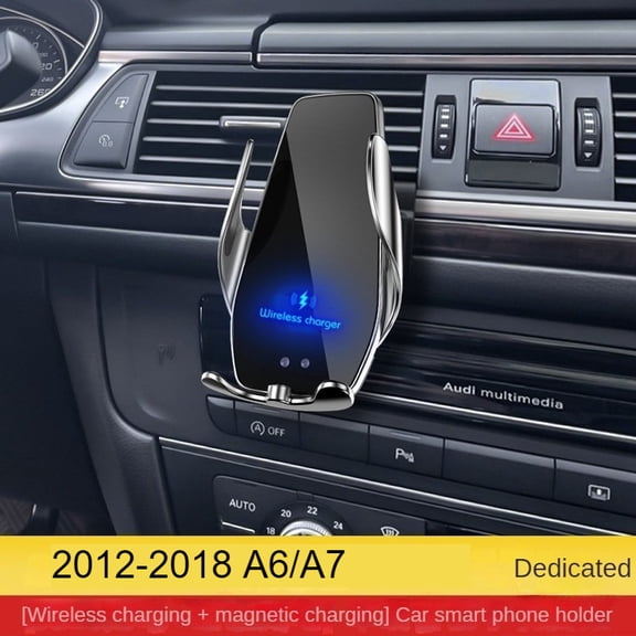 2012-2018 For Audi A6 A7 C7 Car Phone Holder Wireless Charger Car Mount
