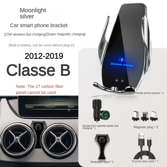 2012-2019 For Mercedes Benz B Class W245 W246 W242 Phone Holder Wireless Charger B180 B200 B250 Car Mount Bracket GPS Support