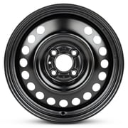 2012-2019 Nissan Versa Sedan New 15" Black Replacement Wheel Rim