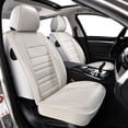 thumbnail image 1 of 2012-2025 for Nissan Altima Seat Cover, White Car Seat Covers, Premium Leather 360° Full Coverage Seat Set Anti-Slip Lining Easy to Clean & Maintain, Pet Car Seat Covers, 1 of 9