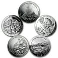 thumbnail image 1 of 2012 5-Coin 5 oz Silver ATB Set (America the Beautiful), 1 of 2