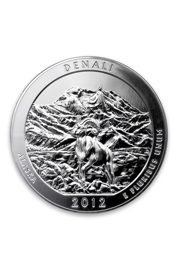 2012 5 oz Silver ATB Denali National Park, AK