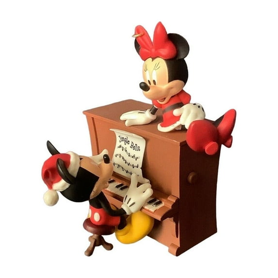 2012 A Merry Serenade (Disney Mickey and Minnie) Hallmark Keepsake Christmas Tree Ornament - QXD1041