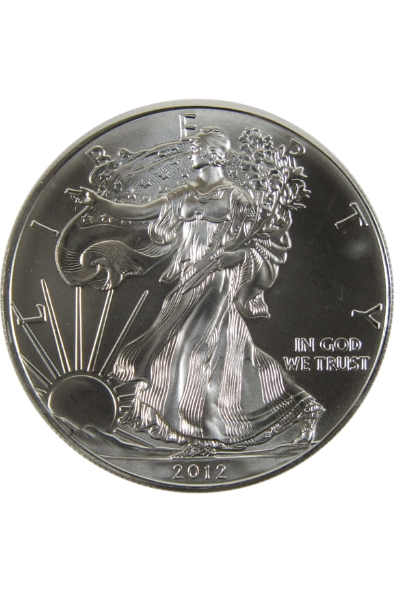 2012 American Silver Eagle Uncirculated Bullion $1 Coin
