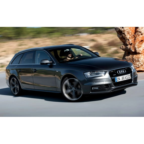 2012 Audi A4 Avant S Line 86871 - 20x30 Inch Laminated Poster - Stunning Detail and Bold Colors