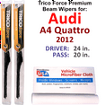 thumbnail image 1 of 2012 Audi A4 Quattro Performance Beam Wipers (Set of 2), 1 of 3