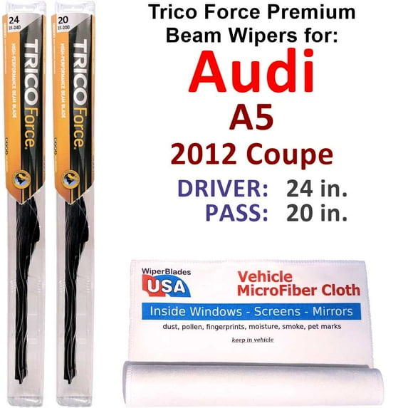 2012 Audi A5 Performance Beam Wipers (Set of 2)