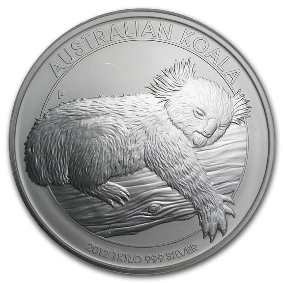 2012 Australia 1 kilo Silver Koala (Light Abrasions)