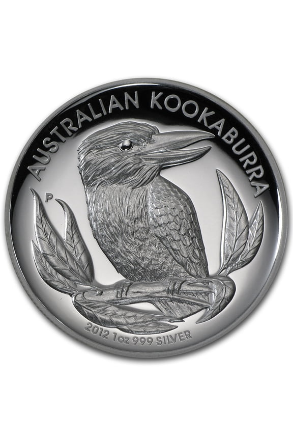 2012 Australia 1 oz Silver Kookaburra Proof (High Relief)