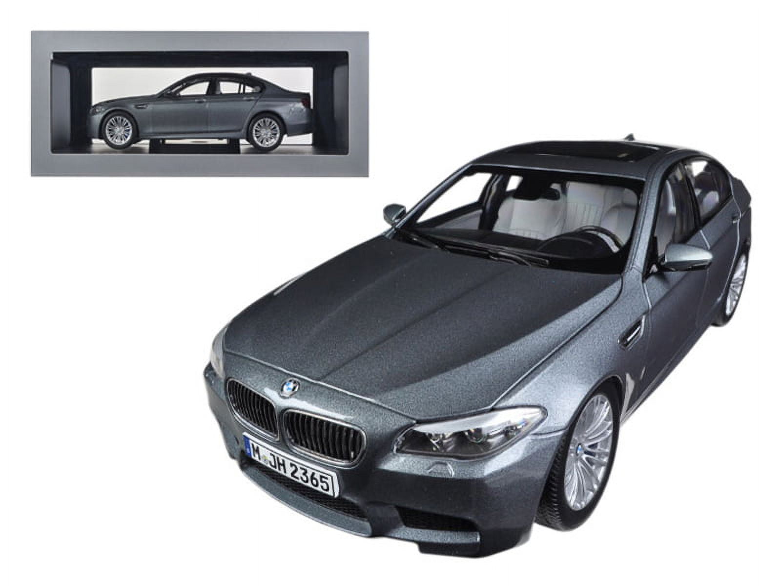 2012 BMW M5 F10 Space Grey 1/18 Diecast Car Model by Paragon