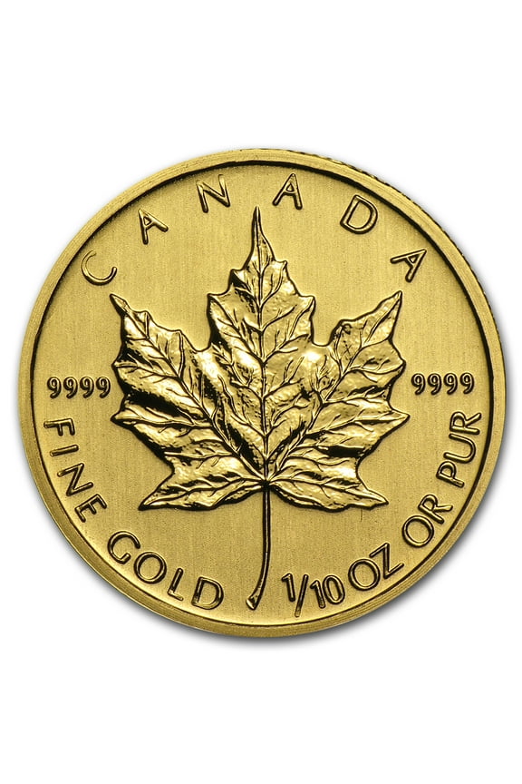 2012 Canada 1/10 oz Gold Maple Leaf BU