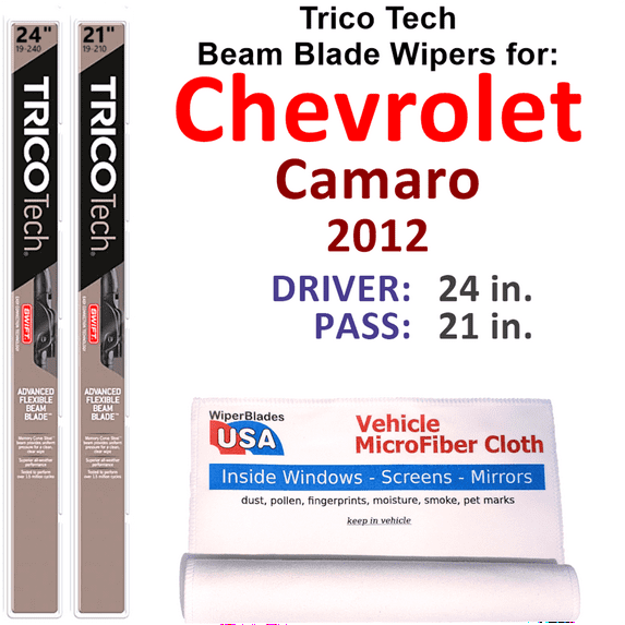 2012 Chevrolet Camaro Beam Blade Wipers (Set of 2)
