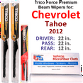thumbnail image 1 of 2012 Chevrolet Tahoe Performance Beam Wipers (Set of 3) w/Rear Wiper, 1 of 3