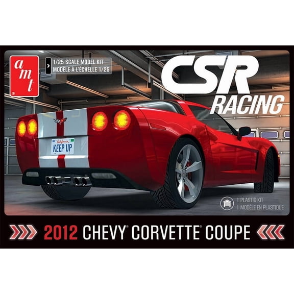 AMT 2012 Corvette Coupe CSR Racing 1/25 Scale Model Kit