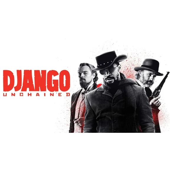 2012 Django Unchained Movie Poster Jamie Foxx Leonardo Dicaprio UNFRAMED PAPER POSTER, Home Decor
