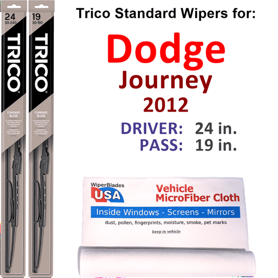 2012 Dodge Journey Wiper Blades (Set of 2)