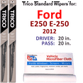 thumbnail image 1 of 2012 Ford E250 E-250 Wiper Blades (Set of 2), 1 of 3