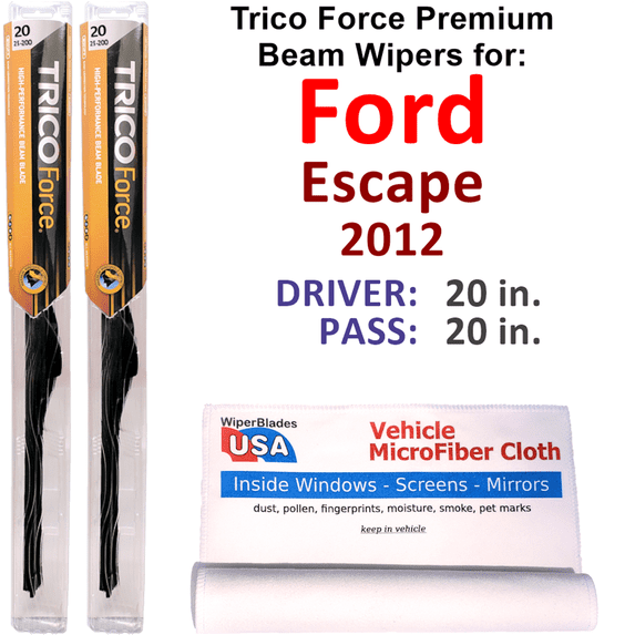 2012 Ford Escape Performance Beam Wipers (Set of 2)