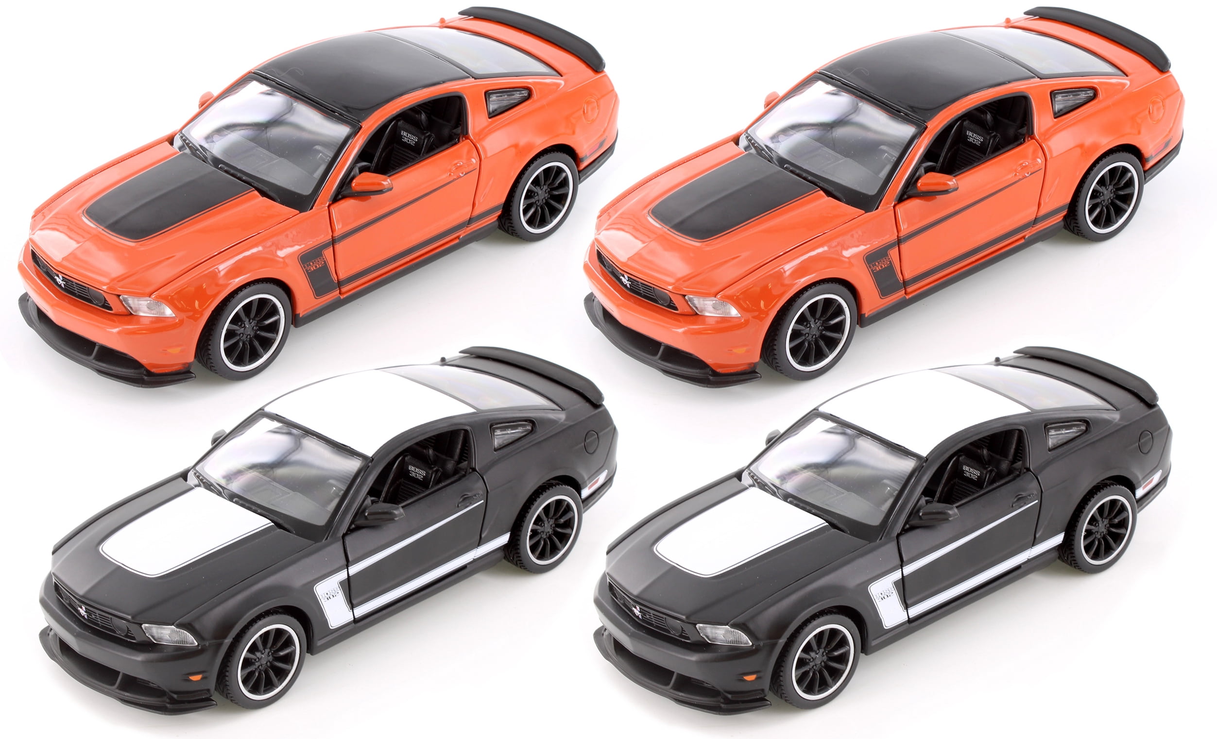 KOVOVÉ a RESIN MODELY | Ford Mustang Boss 302 tmavě oranžová - Maisto 1:24 | edice e-shop puzzle MODELY pohlednice obrazy