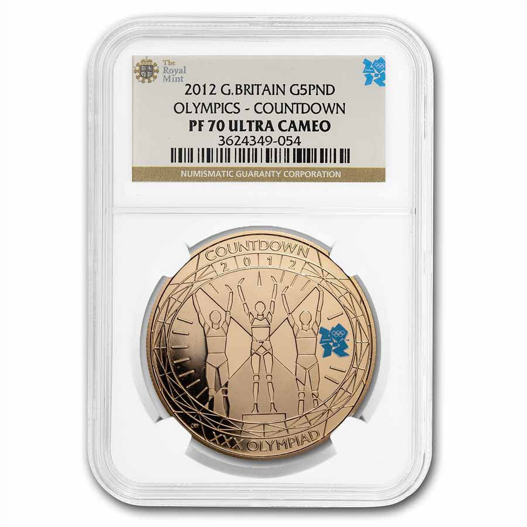 2012 OLYMPICS COUNTDOWN £5 銀貨 NGC PF70UC 2012 OLYMPICS COUNTDOWN £5 銀貨 NGC PF70UC 2012 OLYMPICS