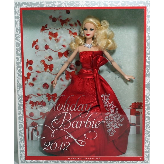 2012 Holiday Barbie, NRFB, (W3465) Non-Mint Box
