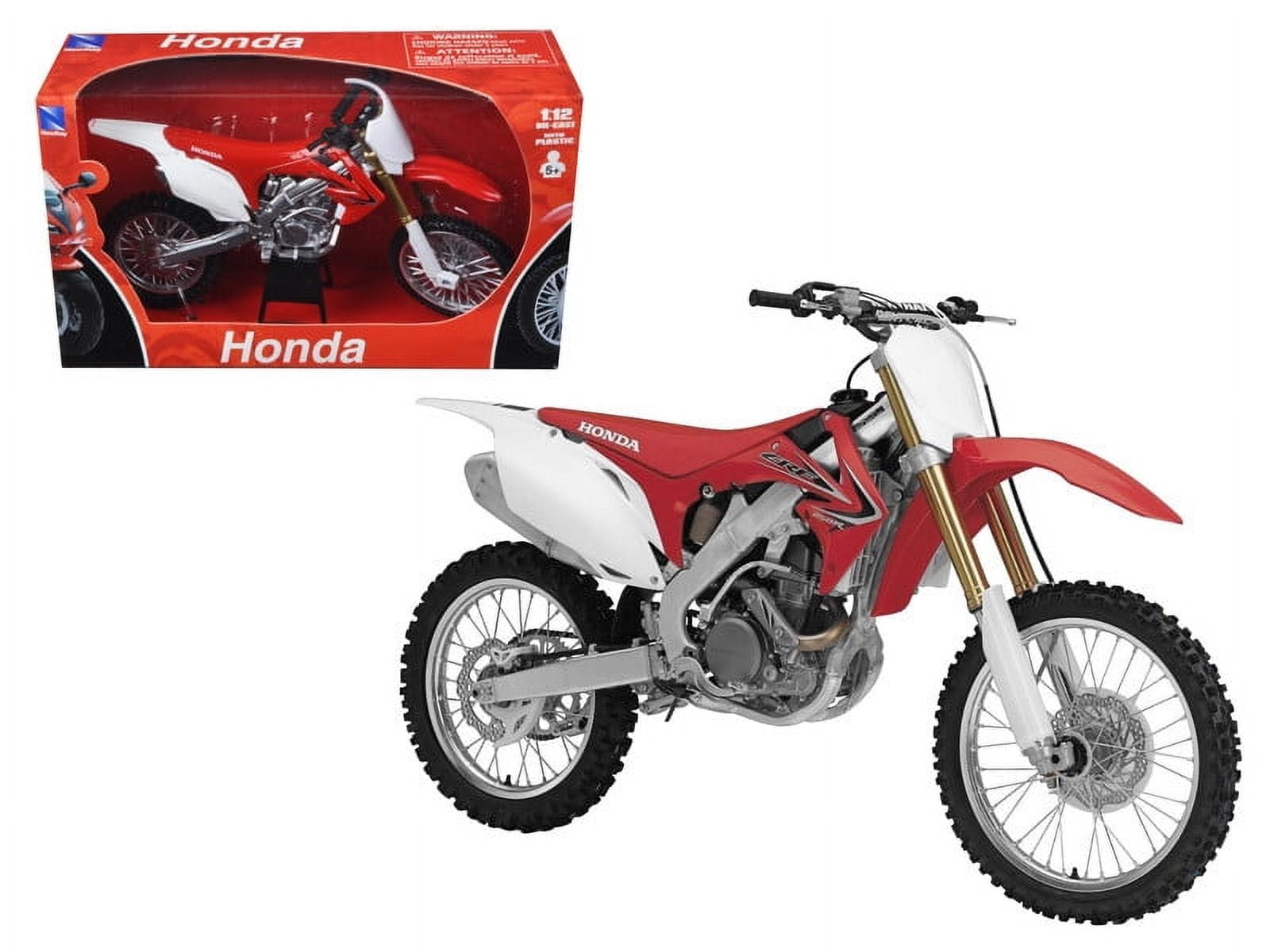 New Ray 2012 Honda CR 250R Red Dirt Bike Diecast 1/12 Scale