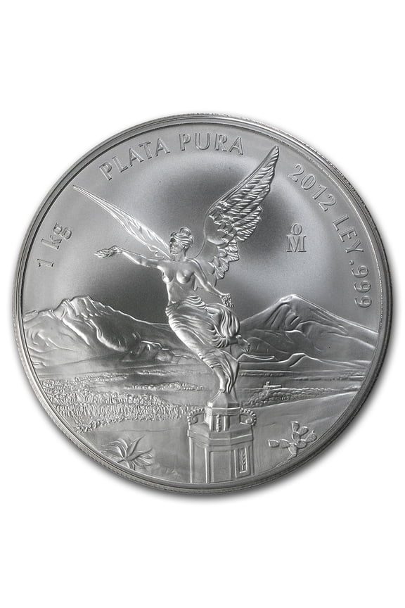 2012 Mexico 1 kilo Silver Libertad BU (In Capsule)