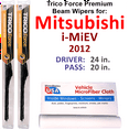 thumbnail image 1 of 2012 Mitsubishi i-MiEV Performance Beam Wipers (Set of 2), 1 of 3