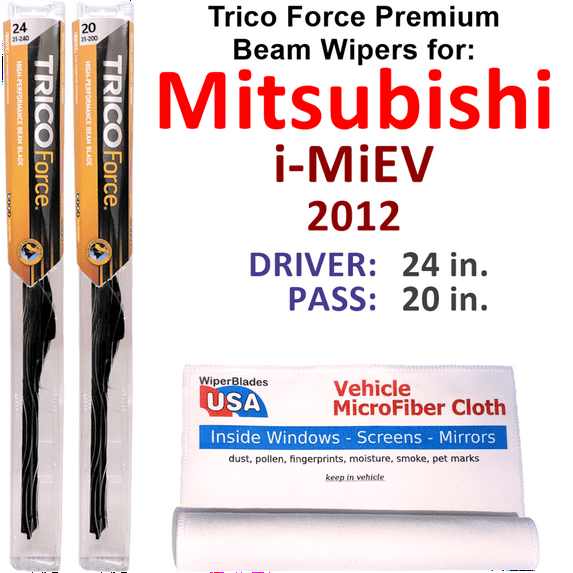 2012 Mitsubishi i-MiEV Performance Beam Wipers (Set of 2)