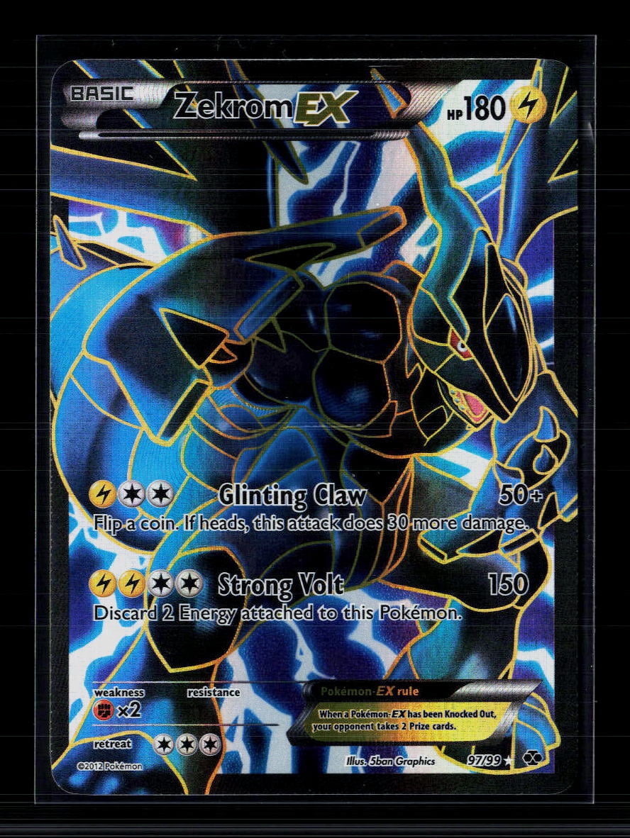 ultra rare zekrom pokemon card Zekrom 115/113 main image 1