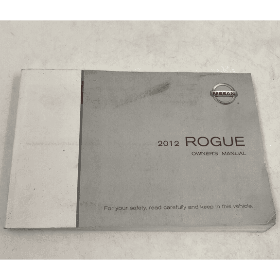 2012 Nissan Rogue Owners Manual Handbook OEM H01B51014