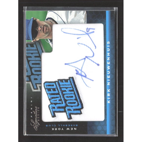 2012 Panini Signature Series Kirk Nieuwenhuis #131 /299 Rated Rookie Patch