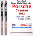 thumbnail image 1 of 2012 Porsche Cayman Beam Blade Wipers (Set of 2), 1 of 3