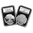 thumbnail image 1 of 2012-S 2-Coin Silver Eagle Set PF-70 NGC (25th Anniv), 1 of 3