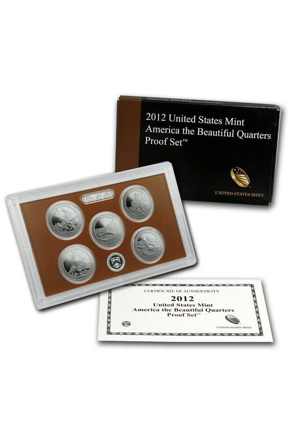 2012-S America the Beautiful Quarters Proof Set