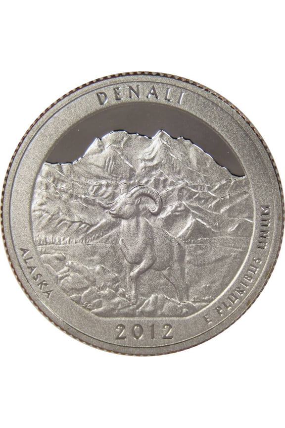 2012 S Denali Preserve National Park Quarter Choice Proof Clad 25c US Coin