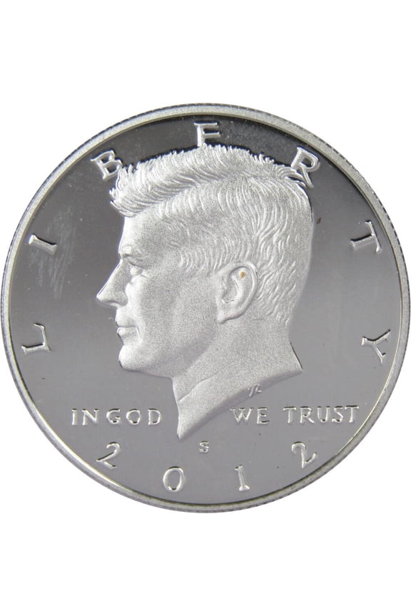 2012 S Kennedy Half Dollar Choice Proof 90% Silver 50c US Coin Collectible