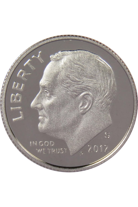 2012 S Roosevelt Dime Choice Proof Clad 10c US Coin Collectible