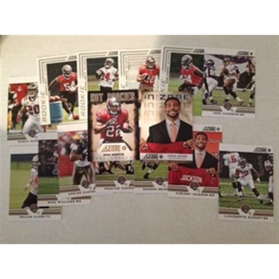 2012 Score w Rookies, Inserts Tampa Bay Buccaneers Team Set 15 Cards