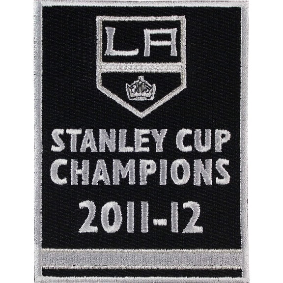 2012 Stanley Cup Final Champions Banner Los Angeles Kings Opening Night Jersey Patch