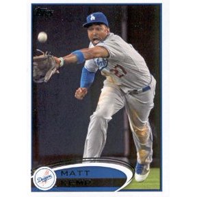 2012 Topps #330A Matt Kemp MLB Baseball Trading Card