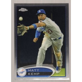 2012 Topps Chrome #120A Matt Kemp MLB Baseball Trading Card