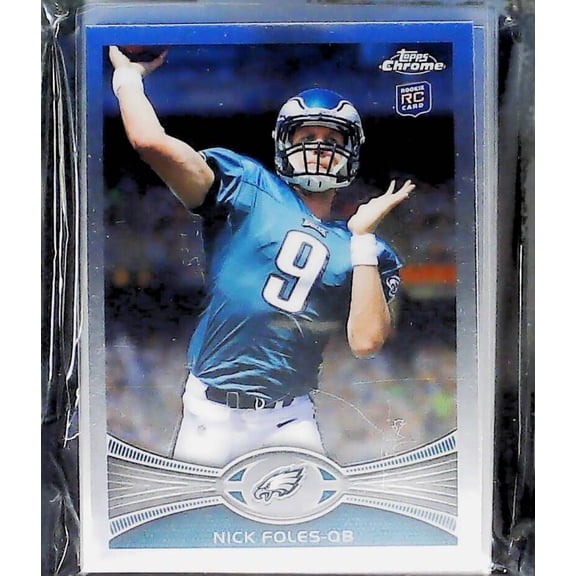 2012 Topps Chrome Philadelphia Eagles Team Set 10 Cards Foles RC MINT