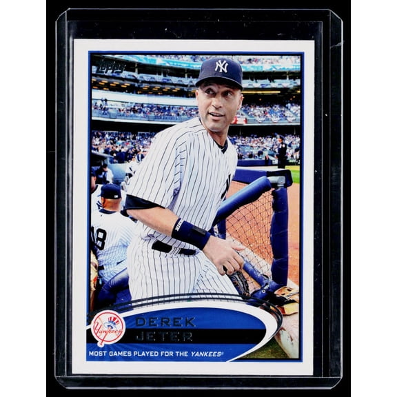 2012 Topps Derek Jeter #641 New York Yankees Baseball Card