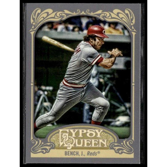 2012 Topps Gypsy Queen Cincinnati Reds Johnny Bench #226 Baseball Card Cincinnati Reds MLB BASEBALL Trading Card
