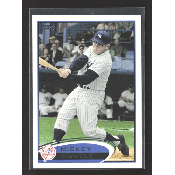 2012 Topps Mickey Mantle New York Yankees #7 Baseball Card
