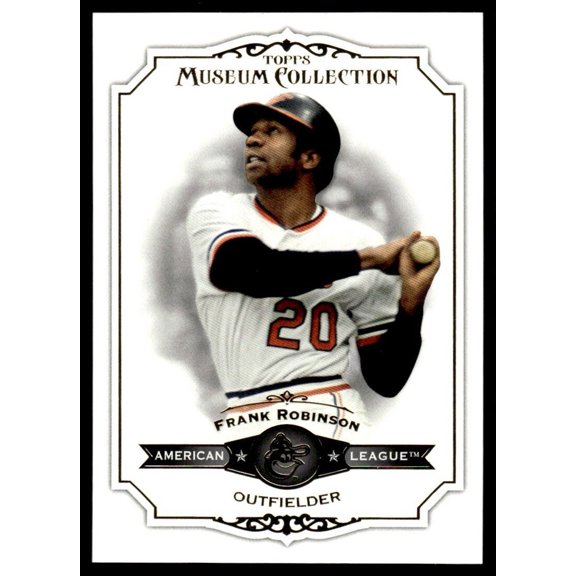 2012 Topps Museum Collection Baseball Card Frank Robinson Baltimore Orioles #40