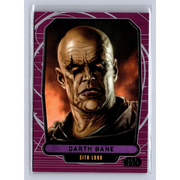 2012 Topps Star Wars Galactic Files Darth Bane #206 Trading Card