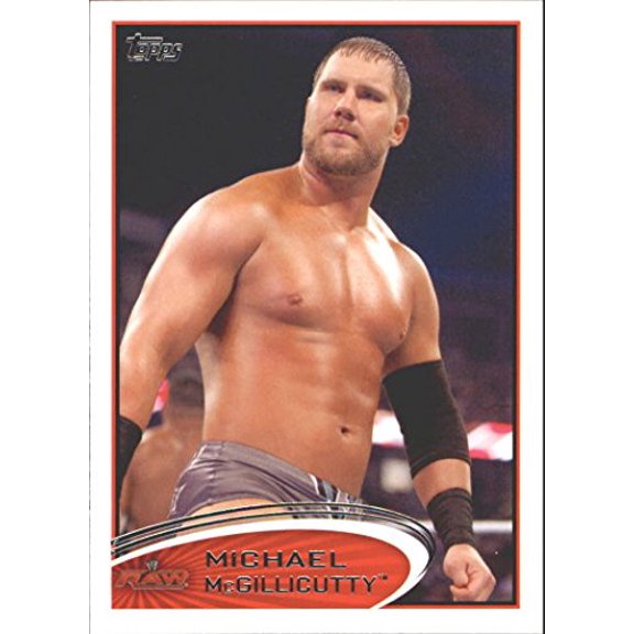 2012 Topps WWE #71 Michael McGillicutty Wrestling Trading Card