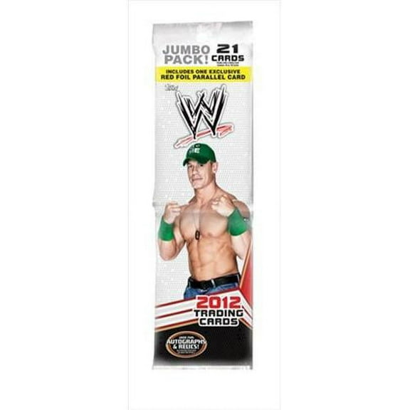 WWE Wrestling 2012 WWE Trading Card Jumbo Pack
